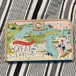 Spartina 449 Great Lakes Snap Wallet